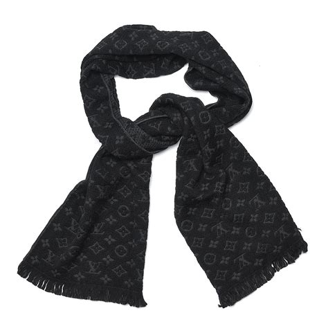 vintage lv scarf|louis vuitton scarf women's black.